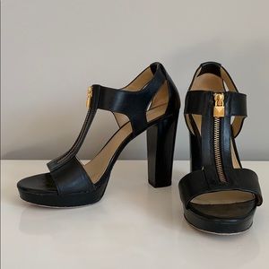 Michael Kors Berkley T-Strap Platform Dress Sandal